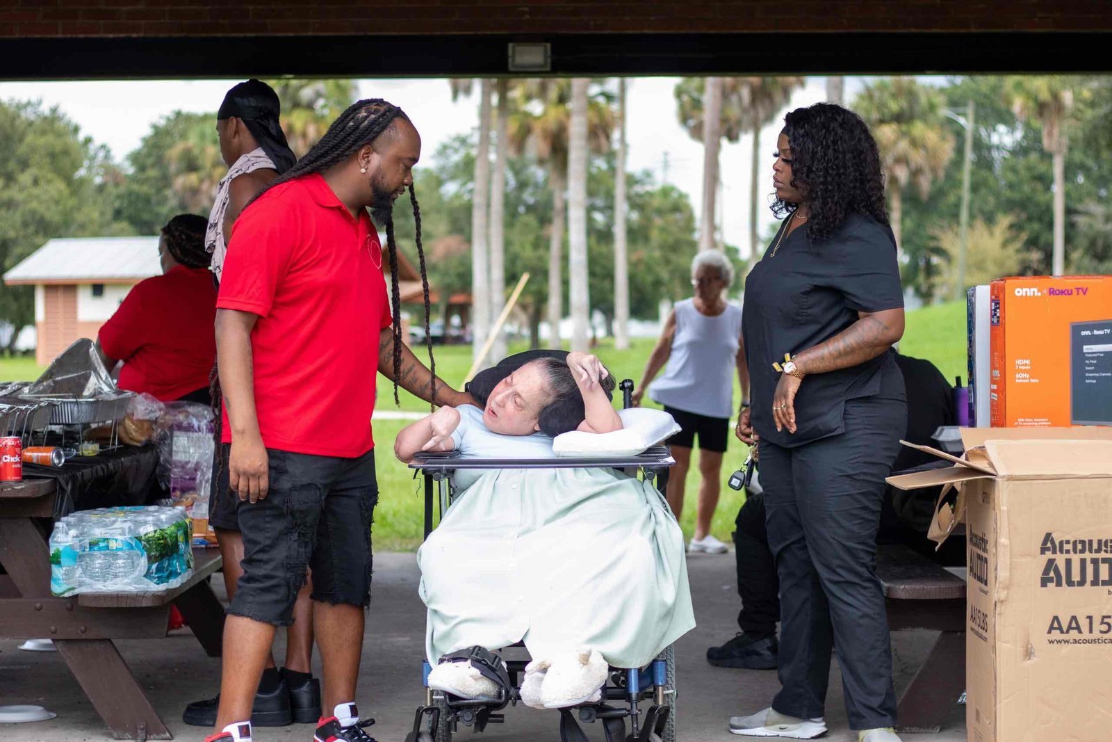 Everything Peachie community members spending time together outdoors